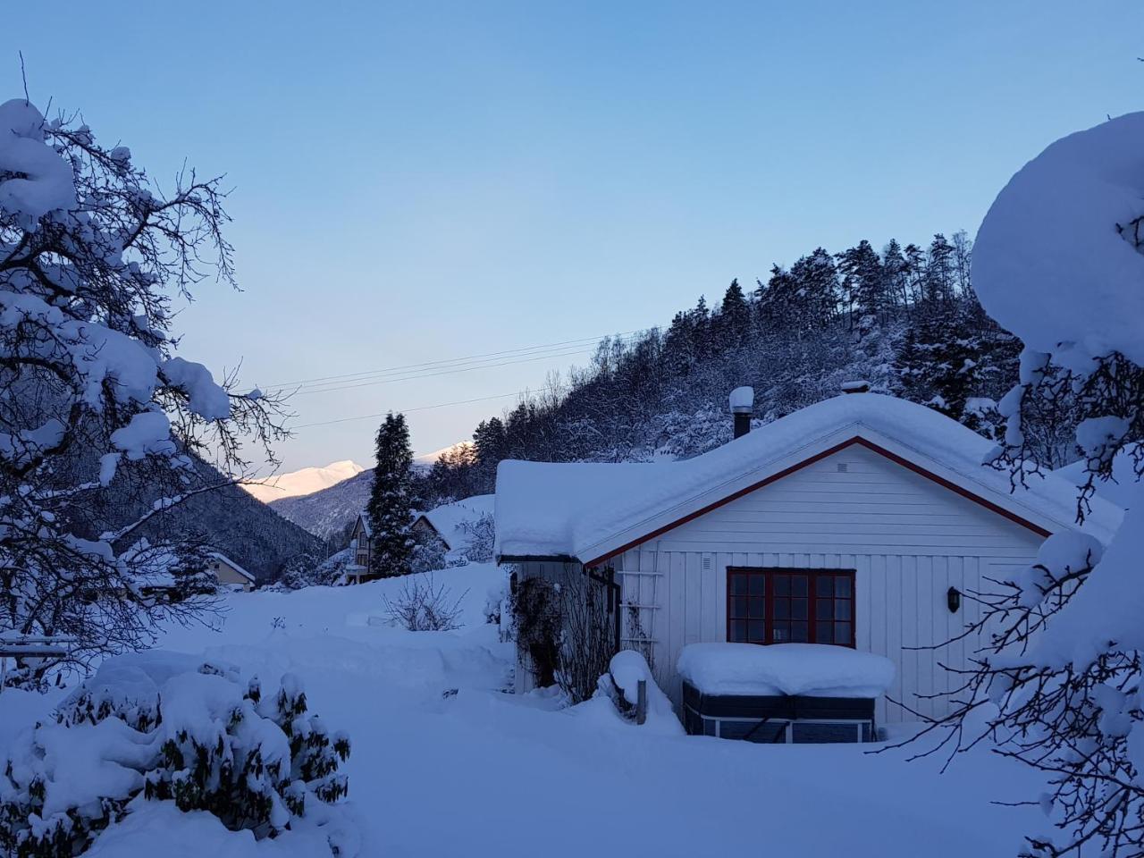 Dalhus - House With Jacuzzi Villa Norddal Exterior foto